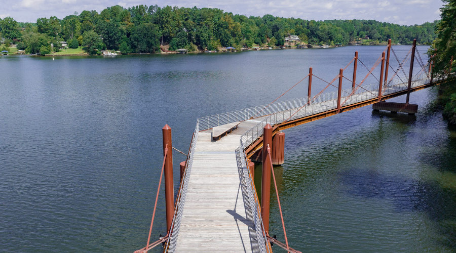 Riverwalk bridge